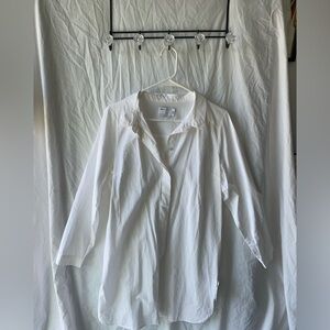 White button down dress, Asos, 8, never worn